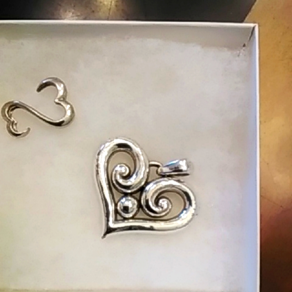 Brighton Silver Heart Necklace